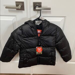 Ozark Trail girls puffy hoodie jacket